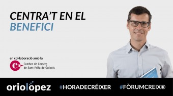 Centra't en el benefici