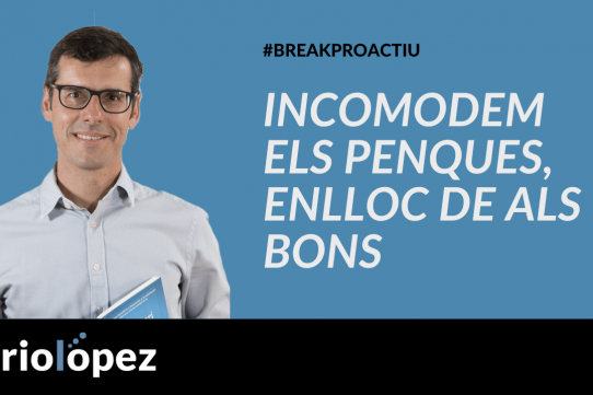 Incomodem els penques, enlloc de als bons