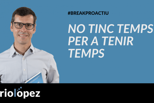 No tinc temps per a tenir temps
