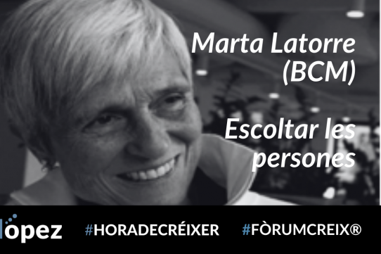 Promoure el compromís del ‘equip, amb Marta Latorre