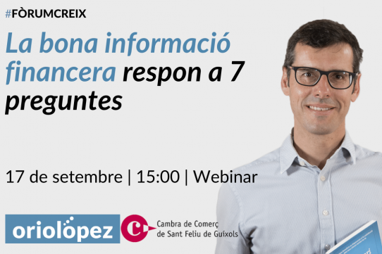 La bona informació financera respon a 7 preguntes